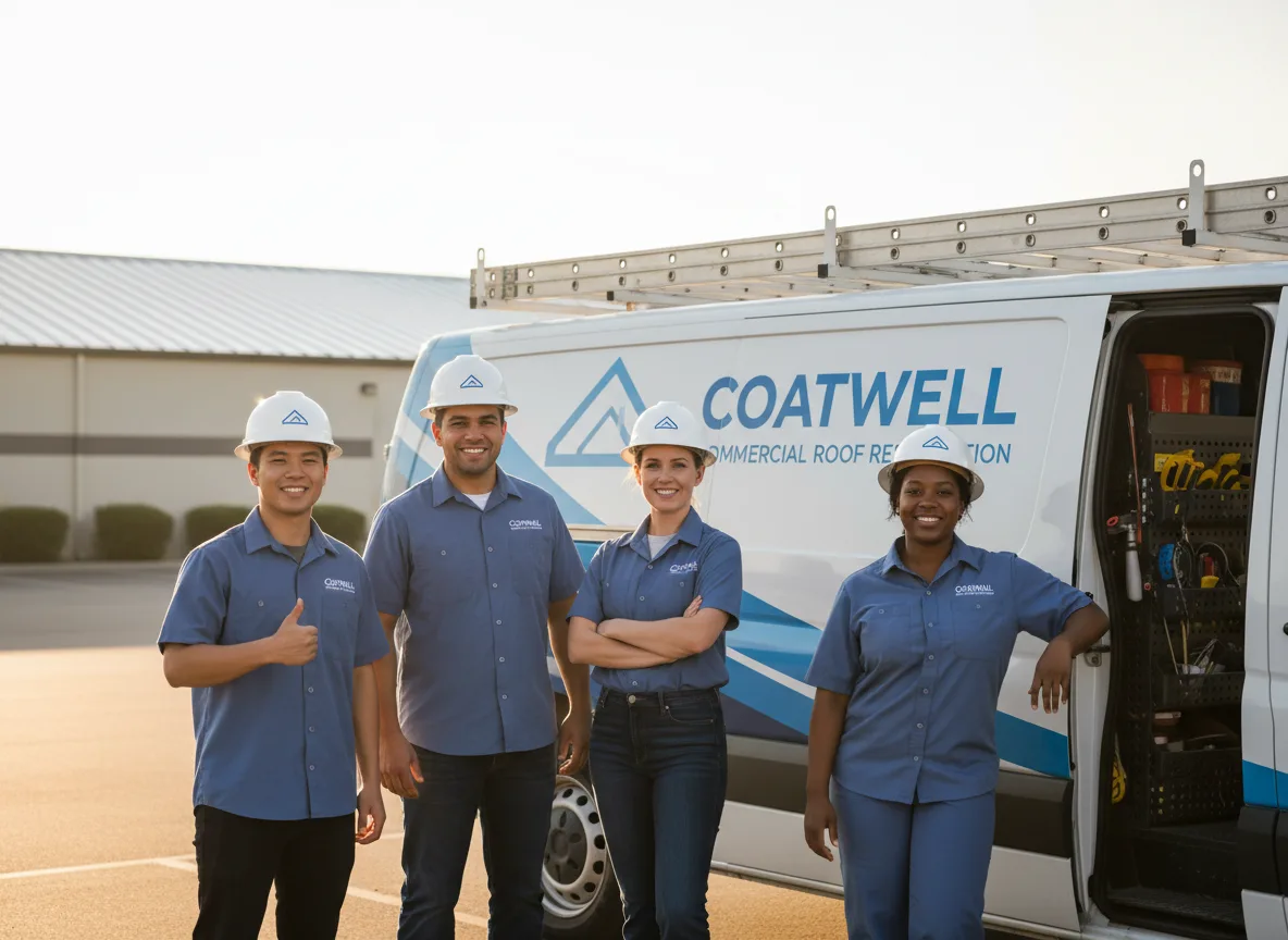 Commercial roof coating company in Cerulean, KY